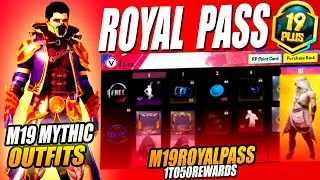 Final Leaks M19 Royal Pass | Month 19 Royal Pass Leaks 1 To 50 Rewards | PUBG Mobile