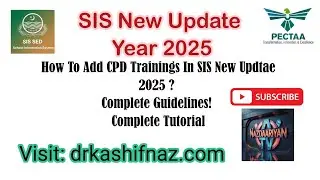 SIS Punjab New Update 2025 | How To Add CPD Trainings 