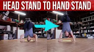 How To Breakdance | Head Stand To Hand Stand Practice | Intermediate Breaking Tutorial
