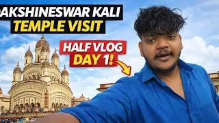 A great day in Dakhineswar kali maa temple 🛕 