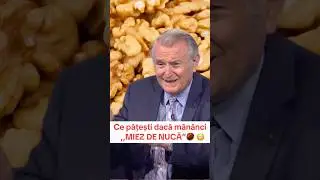🧠⚠️ Ce pățești dacă măn&acirc;nci miez de nucă zilnic 😱🥜 #sanatate #alimentatie #virgiliustroescu