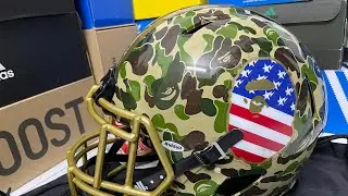 (2019) BAPE x adidas Football Riddell Helmet