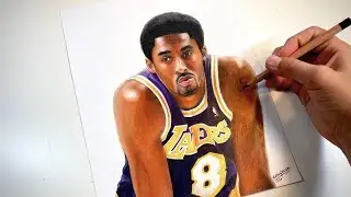 Drawing Kobe Bryant   Anthony Miller Art