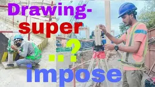 Drawing super impose kaise kare....?