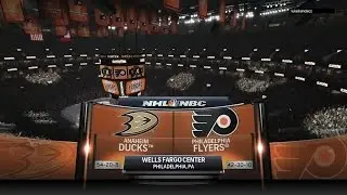 Philadelphia Flyers vs Anaheim Ducks. 14 october 2014