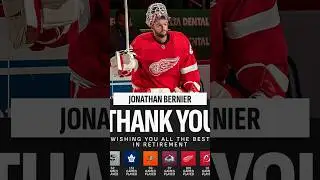 Johnathan Bernier Has Announced His Retirement From The NHL! #shorts