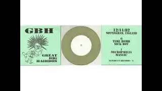 GBH - Great Big Hairdos EP - UK PUNK VINYL
