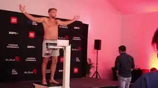 PESAGEM - UFC FIGHT ISLAND 3