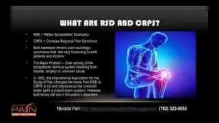 RSD & CRPS Overview from a Las Vegas Nevada Pain Management Clinic (702) 323-0553