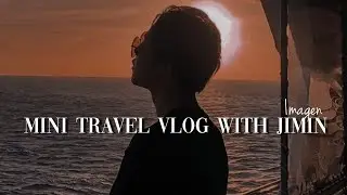 Jimin imagen|Mini travel vlog with Jimin log-video