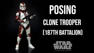 Ep249 Displaying: Star Wars The Black Series - Clone Trooper (187th Battalion)