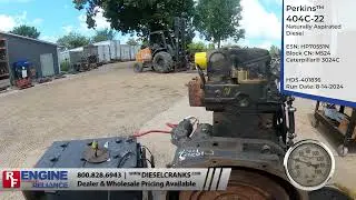 Perkins&reg; 404C-22 / Caterpillar&reg; 3024C Running Core Engine (HDS-401836)