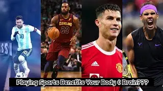 How Playing Sports Benefits Your Body and Brain - Cosme Ferrao            ⚽🏀🏈⚾