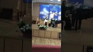 Самый юный участник 1й Олимпиады РССМШ им. К. Байсеитовой, призер 2 премии Чигибаев Э, ученик 1 кл.