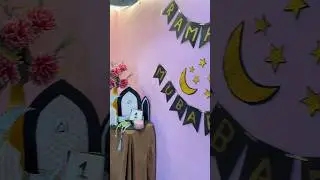 DIY Ramadan decoration #shorts #trendingshorts #ramadan #ramadandecor #ramadanspecial #art