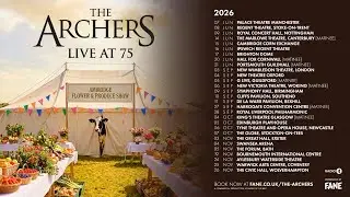 The Archers | Live At 75 (Animated Tour Poster)