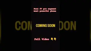 Poco f7 Pro🔥💥 Segment Most Powerful Phone 📱|| #gyantech11 #gamingphone