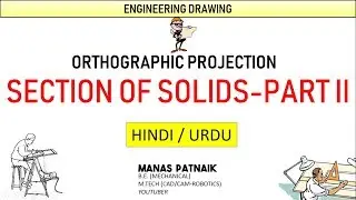 Section of Solids | Concept & Problem Series | Part 2 | Hindi-Urdu