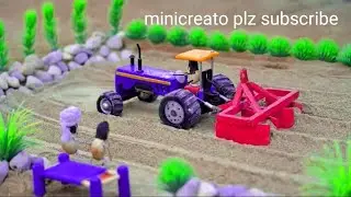 diy tractor makeing mini especially plough machine#scienceproject #diytractormachinescienceproject