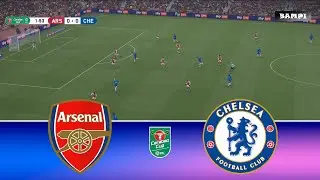 Arsenal vs Chelsea - EFL Carabao Cup 2025/26 / Full Match All Goals / PES 21 Gameplay