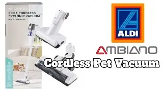 Aldi Cordless Pet Vacuum | Say Goodbye to Pet Hair!