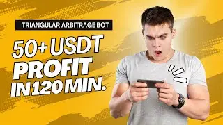 Triangular Arbitrage Bot Performance [See Proof In Description]  - AlgoArrayOne