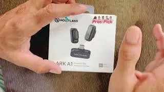 Rs ₹3899 Hollyland LARK A1 - Affordable Wireless Lavalier Microphone | Hollyland Mic use kaise kare 
