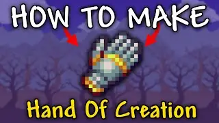 How to Make Hand Of Creation in terraria | Hand Of Creation