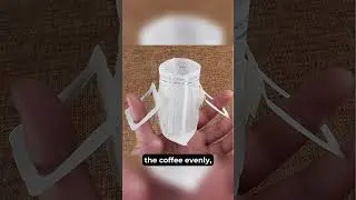How to use coffee drip bag #coffeedrip #dripcoffee #brewmethods