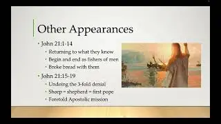 Resurrection   Ascension Video Lecture