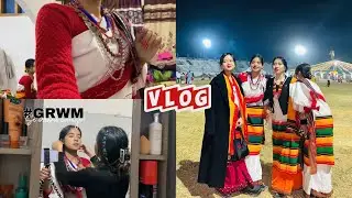Grwm + sneak peak of Central Busu Dima 2023 | Haflong Dima  Hasao