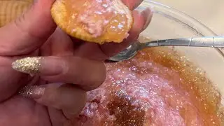 Postre de jamonilla con pi&ntilde;a