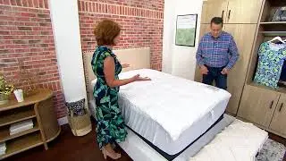 Northern Nights 350TC Luxe Framed Mattress Topper on QVC