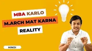 MArch vs MBA After BArch | Which Career will give you Higher Salary | Architecture Job