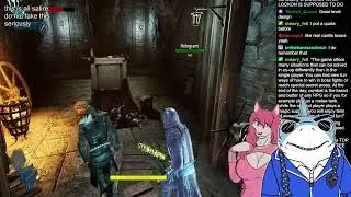 OLIVIAMANCER AND SHARK FIGHT THE BOREDOM OF DORK SOULS