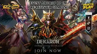 NFT GAME GRATIS FREE TO PLAY DEKARON DARI INDONESIA