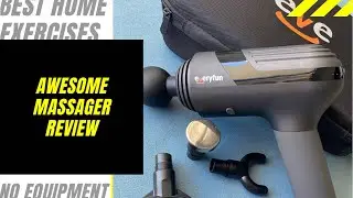 AWESOME RECOVERY MASSAGER VIDEO REVIEW! Everyfun M3 Pro Message Gun!