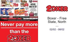 Boxer - Free State, North West - Weekly Specials 02/02 - 08/02