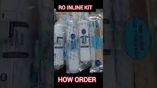 HOW ORDER RO KENT INLINE SERVICE KIT AND RO OTHER PARTS.