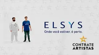 Contrate artistas | Campanha publicit&aacute;ria para Elsys | Gabriel Totoro
