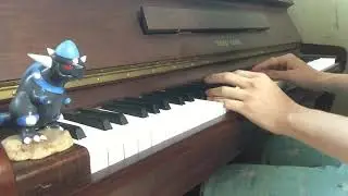 Pokemon Diamond and Pearl / Platinum - Trainer Battle Theme in piano