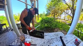 Second Day Building the Gravity Plumbing System at the Off Grid Homestead - Part 2