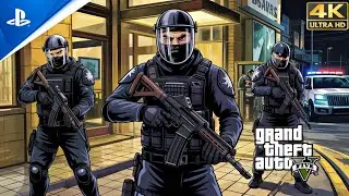 GTA 5 - The Paleto Score | Juggernaut Suit Bank Heist Mission Gameplay (4K 60FPS)
