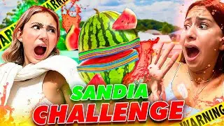 NO CREERAS LO QUE NOS PASO HACIENDO EL SANDIA CHALLENGE  Hermanas JM