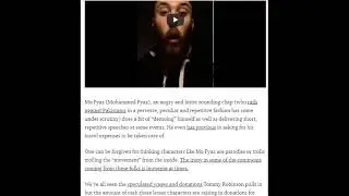 Tommy Robinson&rsquo;s Pay-triots, Josh Mcmean + Angry Man Mo Fyaz
