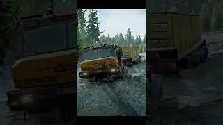 SnowRunner -Pembina Oil Fields -transorting The  Oversized Cargo
