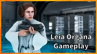 Leia Organa Rework Gameplay Star Wars Battlefront 2