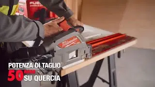 Sega ad affondamento per legno con guida parallela | M18 FPS55 MILWAUKEE