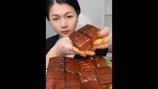 Whispers of Flavor: ASMR Pork Belly in Every Bite #mukbang