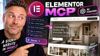 Elementor MCP Is FINALLY HERE! Build WordPress Websites With AI 🤯